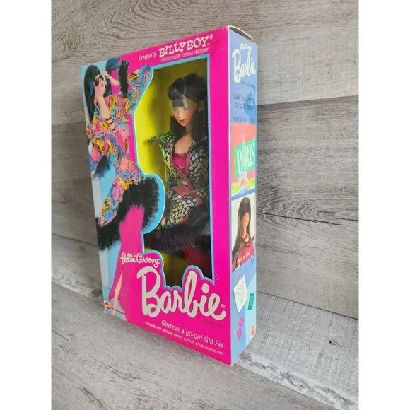 Vintage Feelin' Groovy Barbie Designed by Billy Boy 1986 Mattel